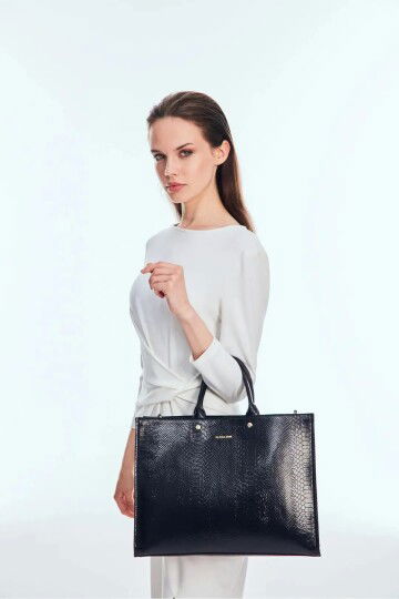 Siyah Kadın Omuz Çantası US24679