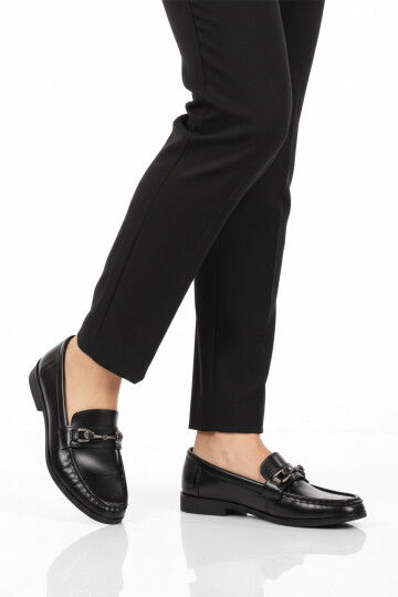 Siyah Hafif Esnek Kadın Casual Ayakkabı 547841 Z