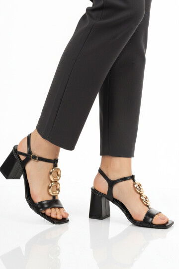 Taba Özel Gün ve Davet Kadın Topuklu Sandalet 670635 Z