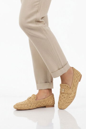 Vizon Anorak Hafif Esnek Kadın Babet Ayakkabı 666157 Z