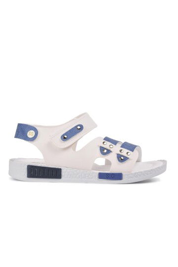 White Orthopedic Boys Sandals 210107 C