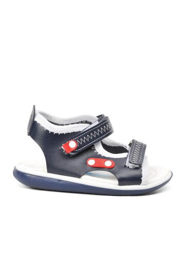 Navy Blue Orthopedic Boys Sandals 22Y05 B