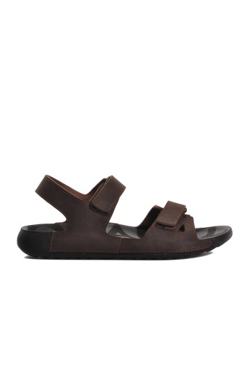 Brown Anatomic Velcro Mens Sandals 66.006 M