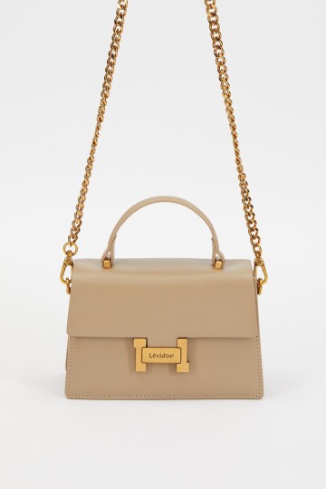 Premium Bej Kadın Omuz Çantası 930237