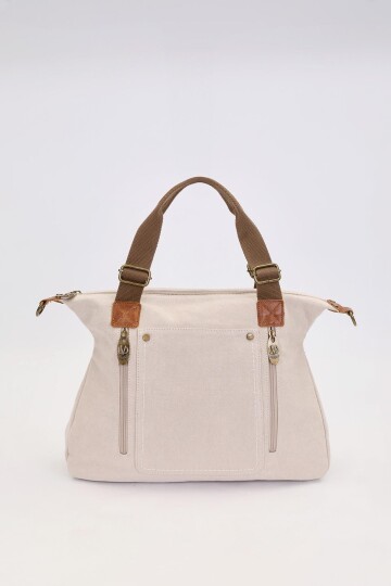 Premium Bej Kadın Omuz Çantası 930384