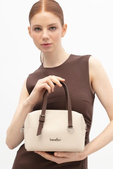 Bej-Kahve Kadın Omuz Çantası BNT-1830