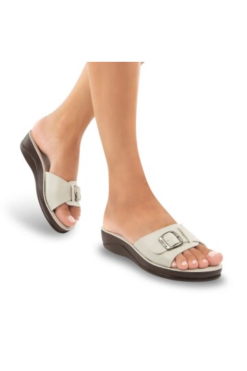 Bej Kadın Terlik 31001 Golden Z