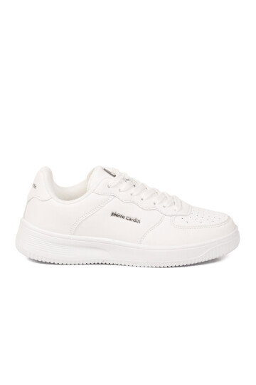 Beyaz Bağcıklı Hafif Unisex Spor Ayakkabı PCI-10120 Z