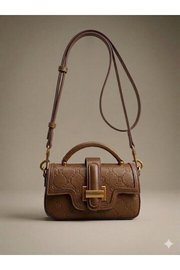 Premium Camel Kadın Omuz Çantası 930404