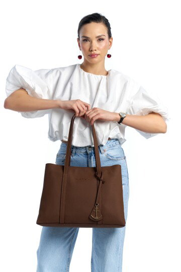 Kahve Kadın Omuz Çantası CN7653T