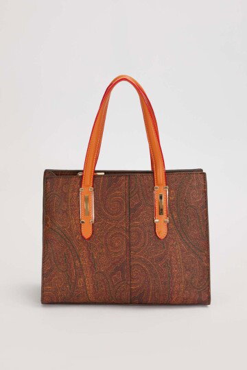 Premium Koyu Kahve Kadın Omuz Çantası 930601