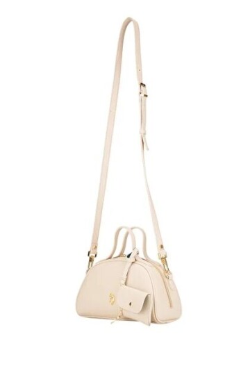 Krem Kadın Omuz Çantası US26155