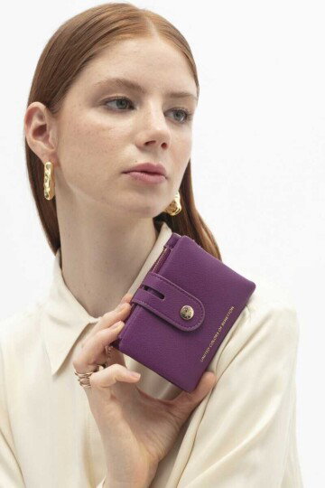 Mürdüm Kadın Cüzdan BNT-1721