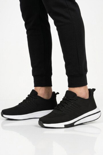 Siyah Anorak Hafif Erkek Spor Ayakkabı Molen 119 M