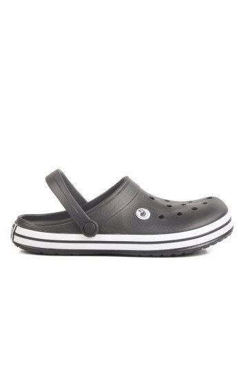 Siyah Büyük Numara Eva Hafif Erkek Sabo Terlik 214 M