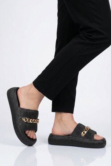 Black Lightweight Eva Womens Slippers 292 Z
