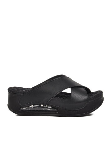 Siyah Anatomik Kadın Terlik 31210 Penelope Z