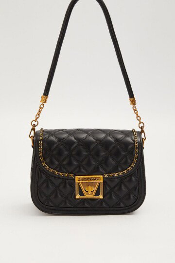 Premium Siyah Kadın Omuz Çantası 930609