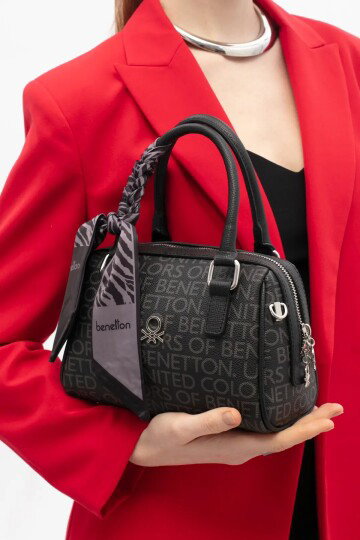 Siyah Kadın El ve Omuz Çantası BNT-1769