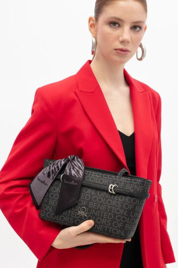 Siyah Kadın Omuz Çantası BNT-1772