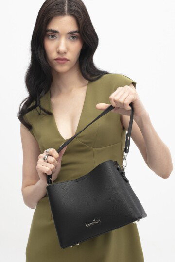 Siyah Kadın Omuz Çantası BNT-1852