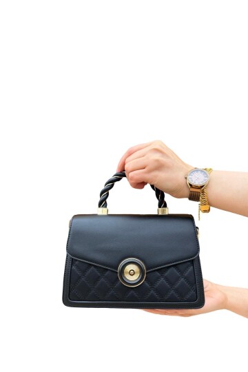 Siyah Kadın Omuz Çantası C1125