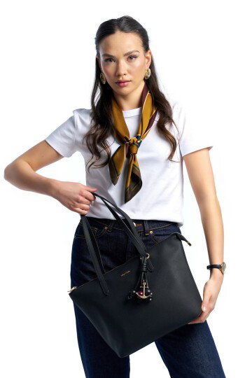 Siyah Kadın Omuz Çantası CN7661T