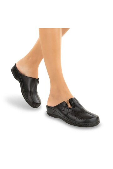 Siyah Kadın Sabo Terlik 31106 Freya Z