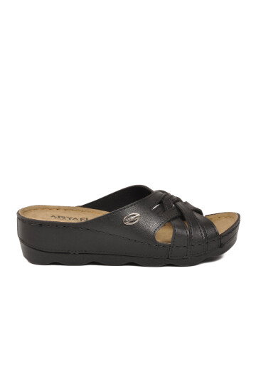 Siyah Anatomik Kadın Terlik 37-449 Z