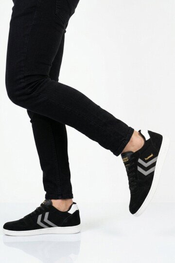 Siyah Bağcıklı Hafif Esnek Unisex Spor Ayakkabı 900835 Hml Perfect