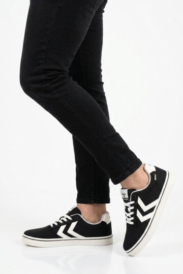 Siyah Bağcıklı Hafif Esnek Unisex Spor Ayakkabı 900873 Hml Wivo II