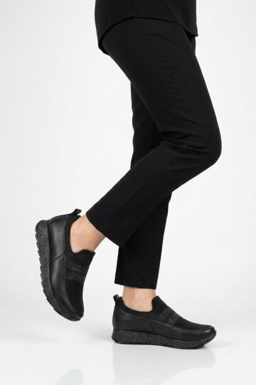Siyah Kadın Hafif Casual Ayakkabı SC510 Z