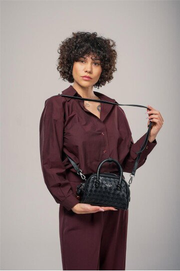 Siyah Kadın Omuz Çantası 17831