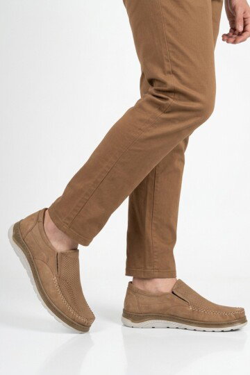 Vizon Hakiki Deri Erkek Casual Ayakkabı 767 M