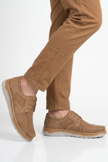 Vizon Hakiki Deri Erkek Casual Ayakkabı 768 M