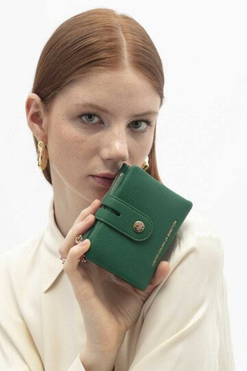 Yeşil Kadın Cüzdan BNT-1721