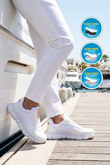 Walkway Modern Rahat Bağcıklı Hafif Erkek Casual Ayakkabı Praval M
