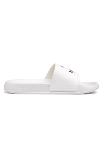 Beyaz Hafif Yumuşak Tabanlı Unisex Spor Terlik 900908 Hml Ada Slipper