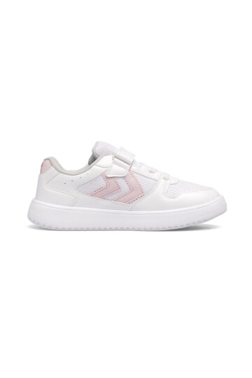 Beyaz-Pembe Cırtlı Fileli Hafif Kız Çocuk Spor Ayakkabı 900866 Hml Kayno SM. Jr.