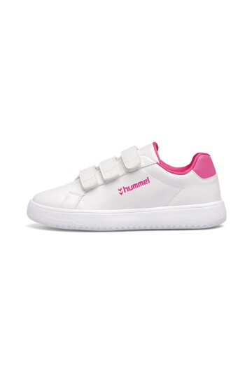 Beyaz-Pembe Cırtlı Kız Çocuk Spor Ayakkabı 900862 Hml Busan 25 Jr