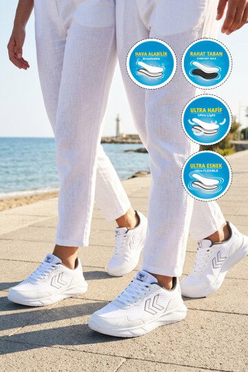 White Textile Unisex Sneakers 900721 Hml Proction
