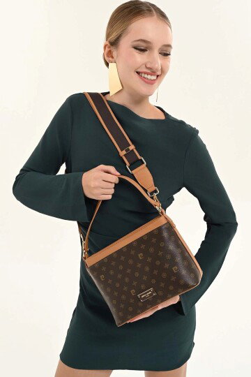 Kahve Kadın Omuz Çantası 05PC26Y219503