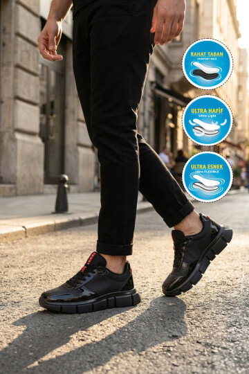 Walkway Modern Rahat  Bağcıklı Hafif Erkek Casual Ayakkabı Praval M