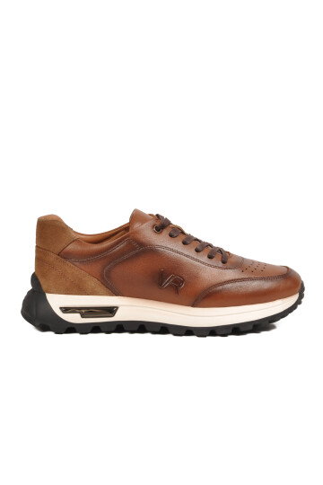 Taba Hakiki Deri Erkek Sneaker Memory Taban Premium Casual Ayakkabı M654 M