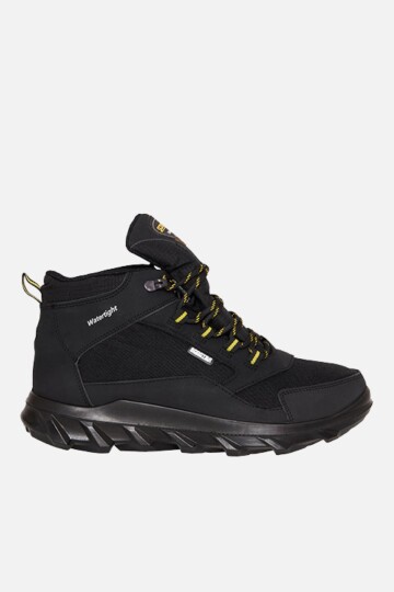 Tekstil Siyah-Sarı Su Geçirmez Kaymaz Taban Unisex Outdoor Trekking Bot G7200