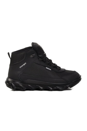Tekstil Siyah Su Geçirmez Kaymaz Taban Unisex Outdoor Trekking Bot G7200