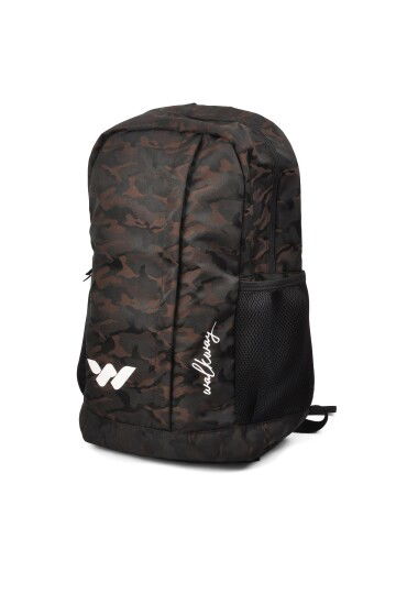 Brown Camouflage Unisex Backpack Armor