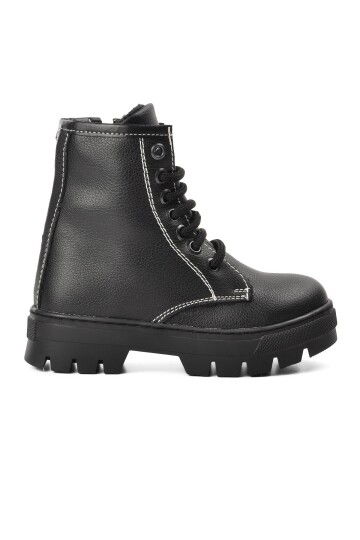 Black Childrens Boots Aspor ARZ 2301002 P