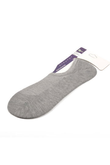 Gray Unisex Ballerina Socks 24K002