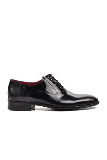 Black Patent Leather Mens Classic Shoes 9705 M